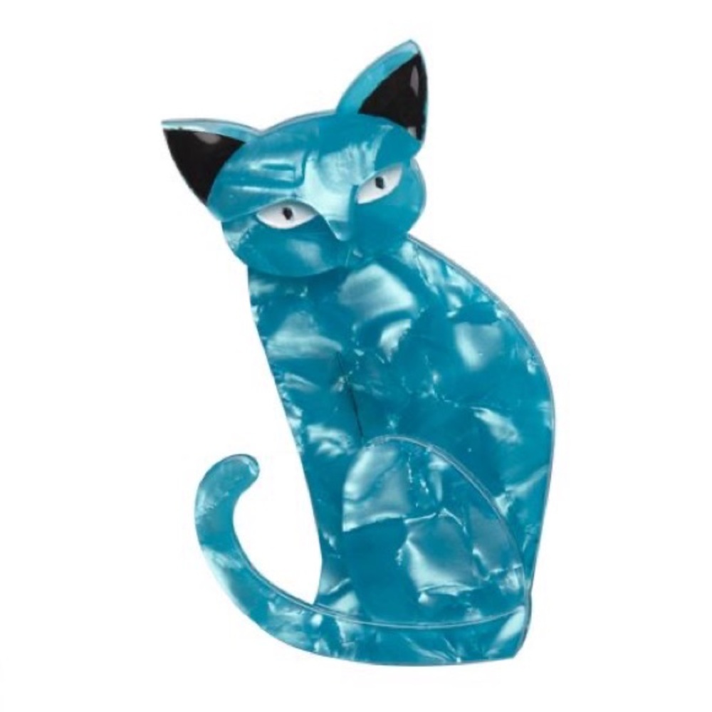 Erstwilder Thomas Taffy Cat Brooch Rare